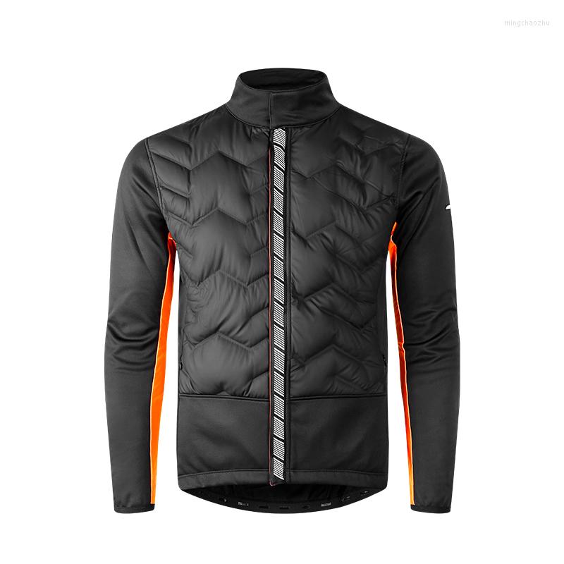 

Racing Jackets Winter Men Cycling Clothing MTB Bike Coat Bicycle Jacket Windproof Thermal Sport Running Climbing Fishing Camping Down, Picture shown