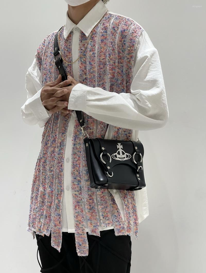 

Men's Casual Shirts A2950 Fashion Men's 2023 Runway Luxury European Design Party Style Clothing, Picture shown