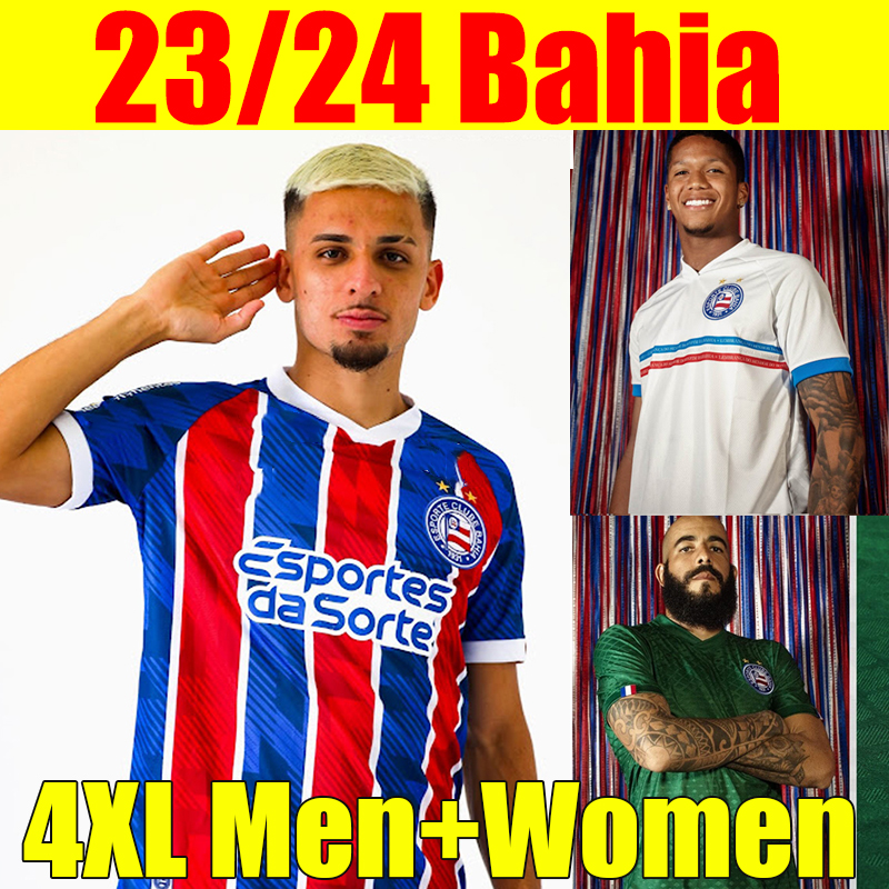 

4XL 23/24 Esporte Clube Bahia soccer jerseys home away football shirts CLAYSON RODRIGUINHO JADSON DANIEL jersey camisa Bahia 2023 2024 goalkeeper men women uniform, 23-24 special