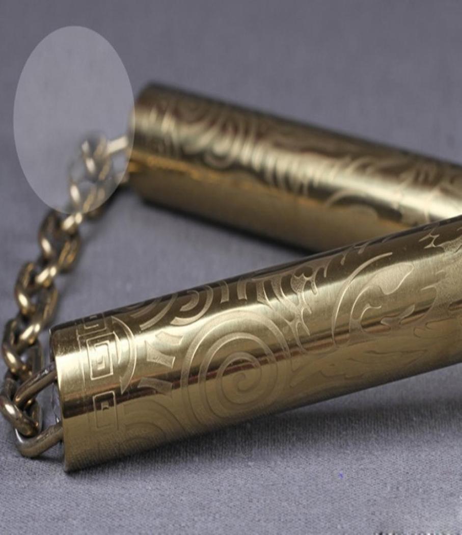 

WholeNonSlip Actual Combat Nunchakus Stainless Steel Rilievo Dragon Veins Nunchakus Fitness Martial Art Supplies DHL Factory3725878
