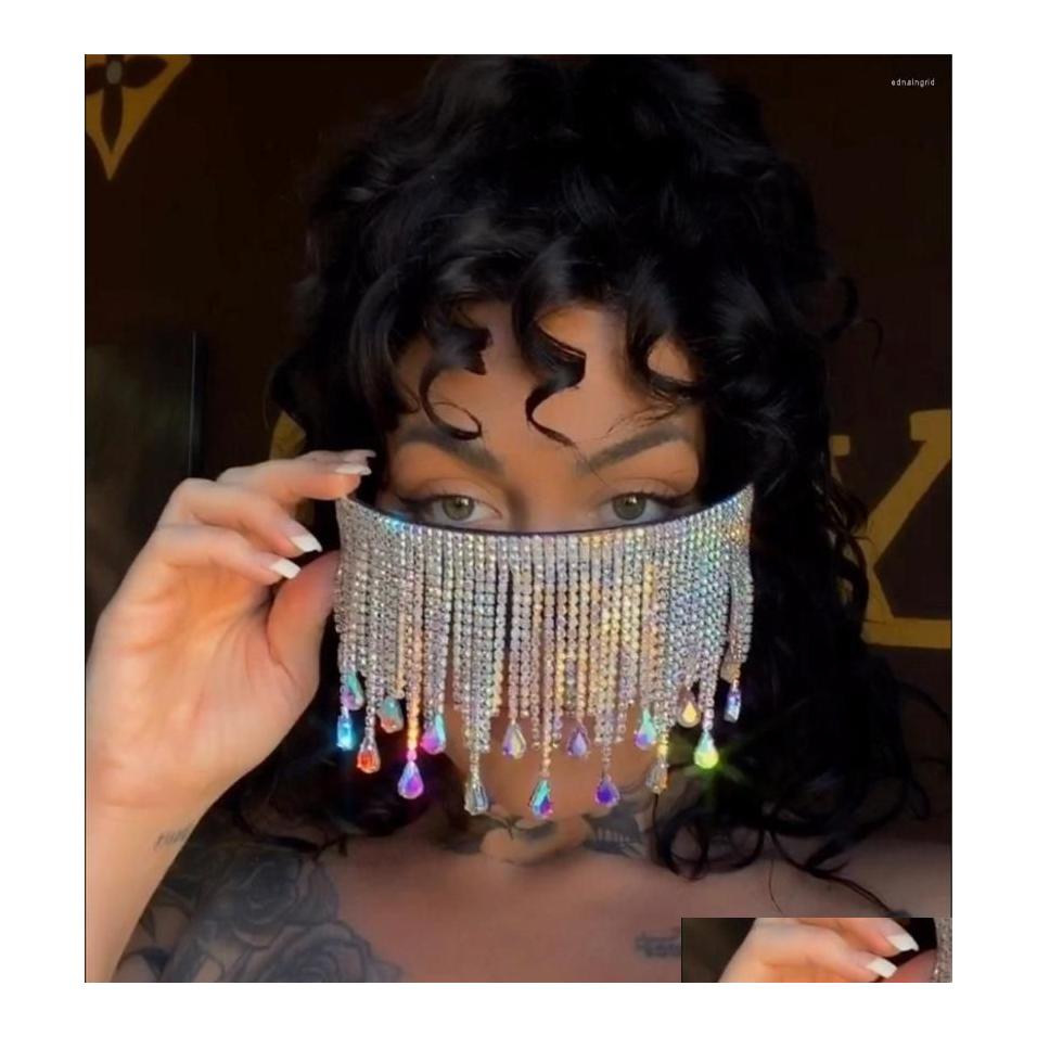 

Sunglasses Oversized Square Men Women Rhinestone Tassel Party 2022 Shades Glasses Unique Female Uv400 Nx Drop Delivery Fashion Access Dhmoe