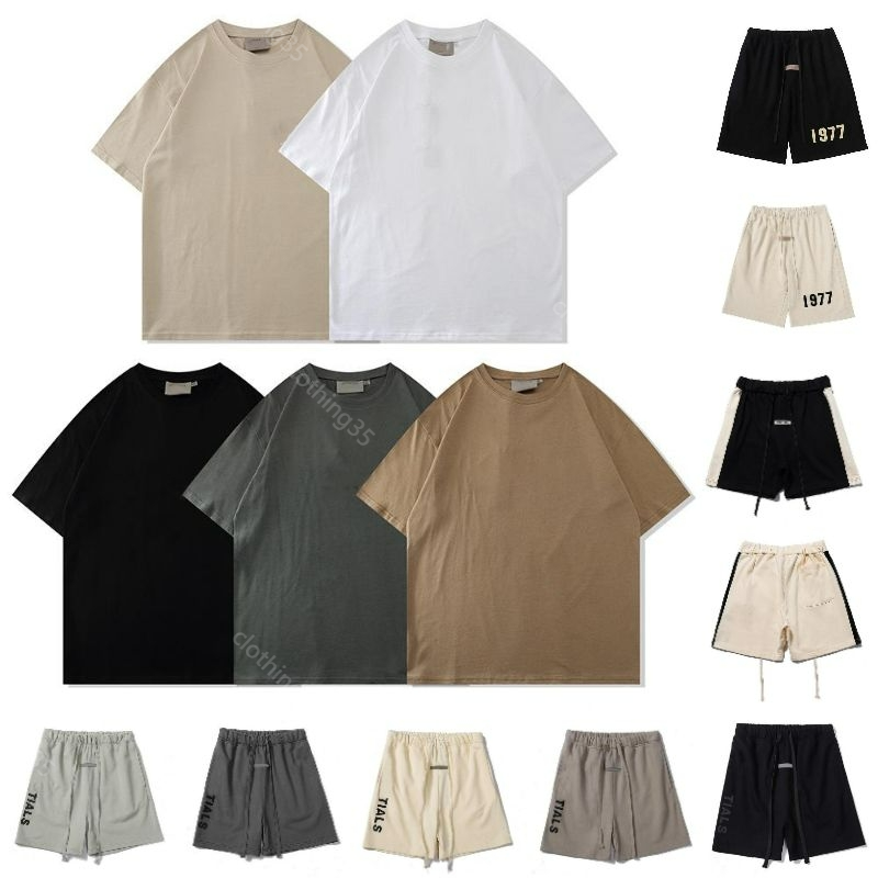 

Fashion Casual Brand Luxury T-shirt Tees ESS T Shirts Mens T-shirts Women Designer cottons Tops Man S Casual Shirt Luxurys Clothing Street Shorts Sleeve Clothes