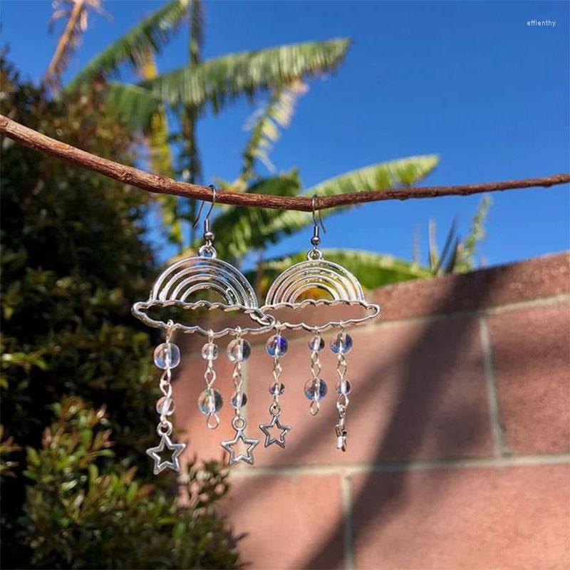 

Dangle Earrings The Rainbow Cloud Dangles Jewelry Dangly