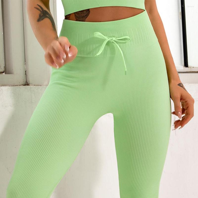 

Active Pants High Waist Seamless Yoga Pant Women Leggings Gym Tights Workout Elastic Push Up Running Sport, Orange yoga short