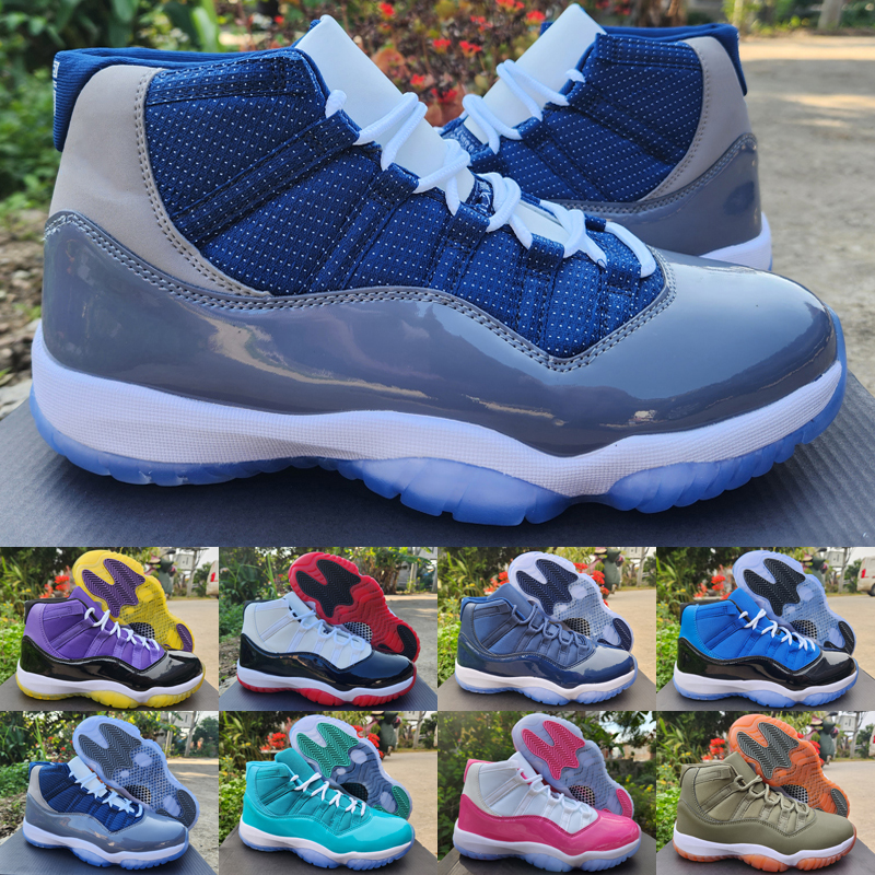 

Jumpman 11 11s low Men Women Basketball Shoes Cool Grey Cherry UNC Bright Citrus Gamma Legend blue Bred Concord Space Jam Valentine's Day Pink Jubilee Platinum Sports, As photo 23