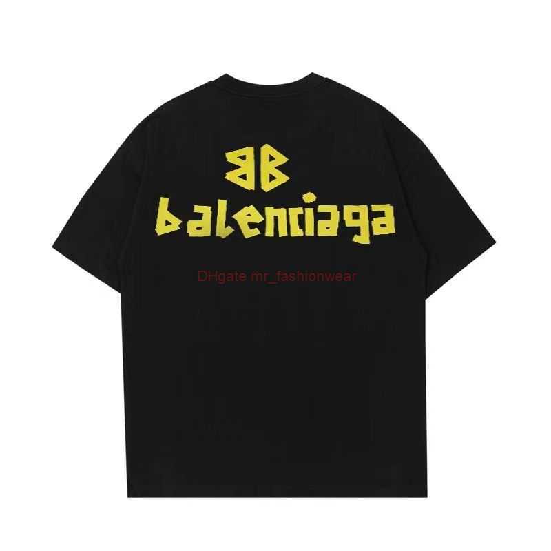 

Designer Fashion Clothing French Paris BB Luxury TShirt Tees 23 New Tape Paris Home Tshirt Mens Womens Os Covering Meat b Home Tshirt Pair Versatile Ins Shoulder Drop C, White [ 280 grams of paris tape ]