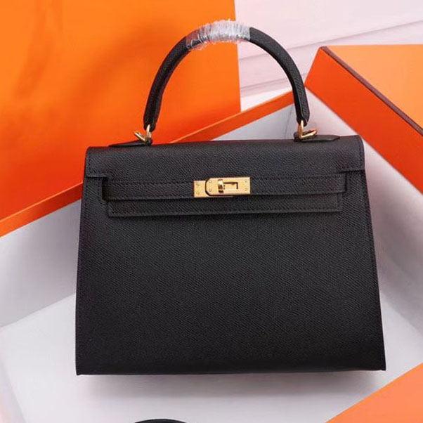 

Designer Bags womens mini bags luxury tote bag Genuine Leather Single Shoulder Bag fashion Messenger handbag, Orange gold buckle