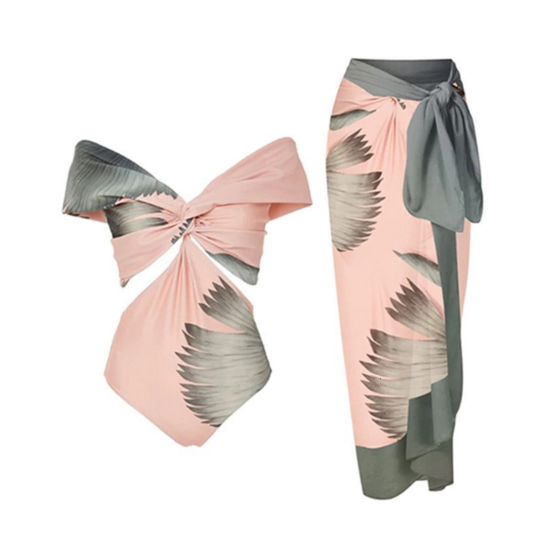 

Women's Swimwear 2023 Two Piece Swimming Suit Vacation Bikini Beach Sexy Conservative for Women 230512, Pink