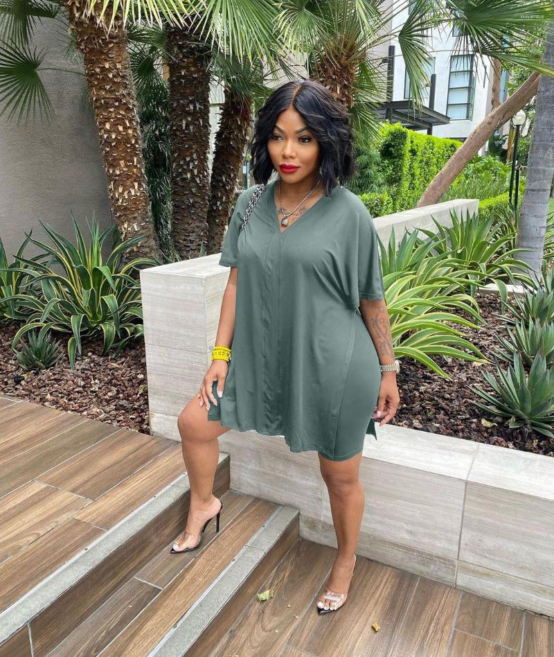 

Women' Tracksuits CINESSD 2023 Fashion Leisure Pajamas Two-Piece Short Sleeve V Neck Top Pants Set, Orange