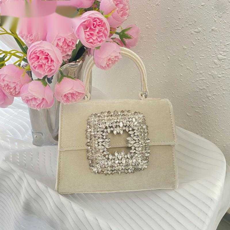 

Evening Bags 2023 New Fashion Party Diamond Handbags for Women High Quality Rhinestone Shoulder Messenger Female 230427, Sky blue