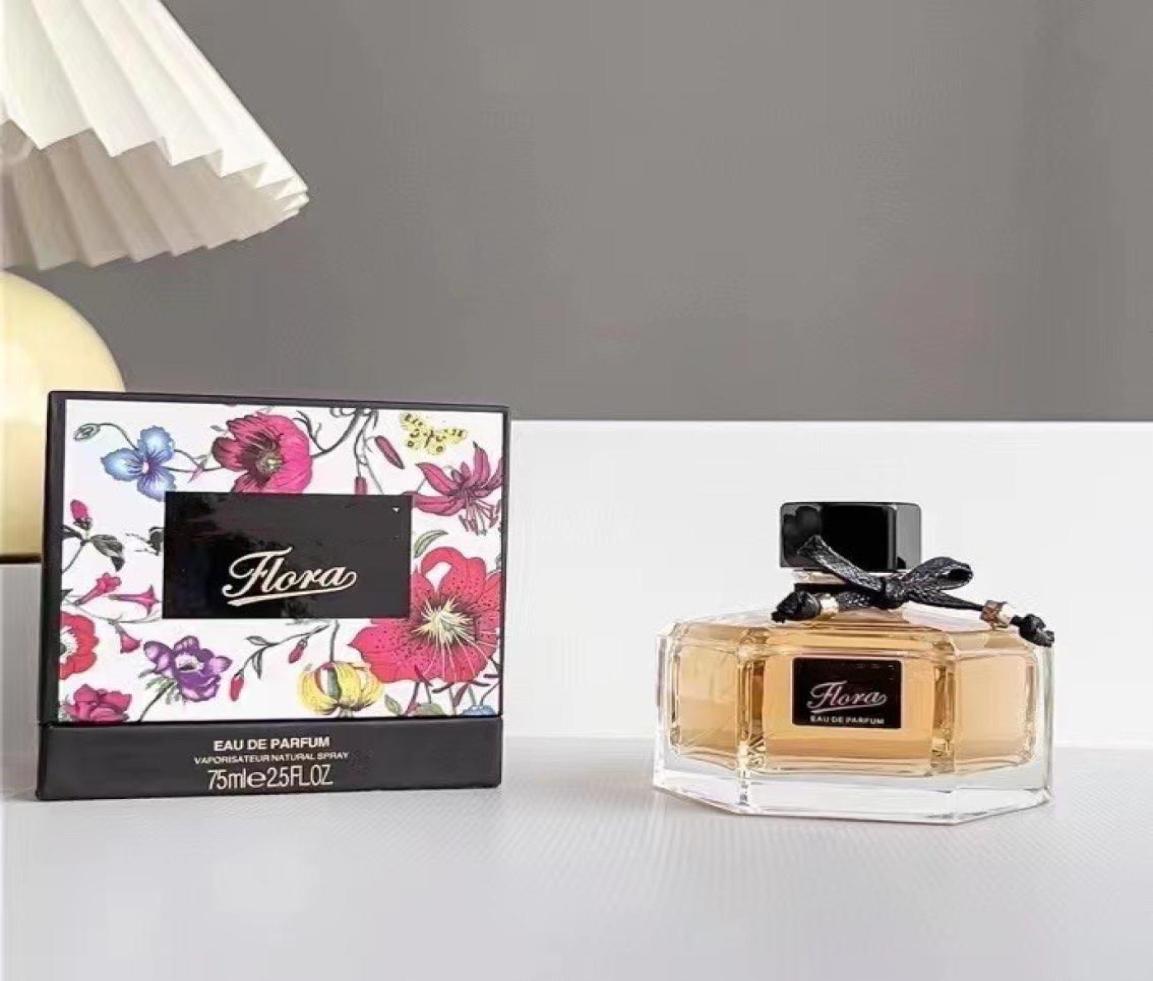 

Flora Perfumes Fragrances for Woman Perfume Collectible Edition Charming Women Spray Beautiful Package Design 75ML Floral Flesh3032621