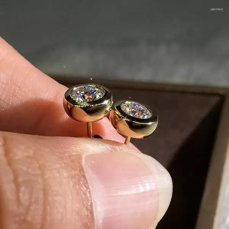 

Stud Earrings CAOSHI Modern Style Characterized Women Low-key Luxury Wedding Jewelry Shiny Zirconia Engagement Accessories Gift