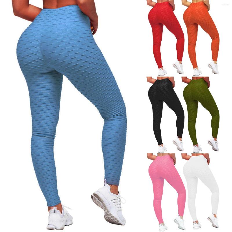 

Active Pants Yoga For Women BuLifting Leggings Workout Scrunch BuLeggings Gym Clothing High Waisted, Black