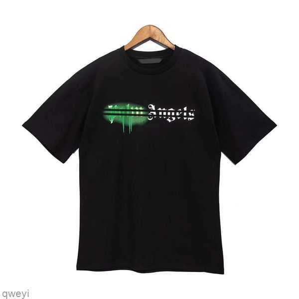 

Tees Plus Designer Angels angel Men's t shirt PA Clothing spray letter short sleeve spring summer tide men and women PXOW