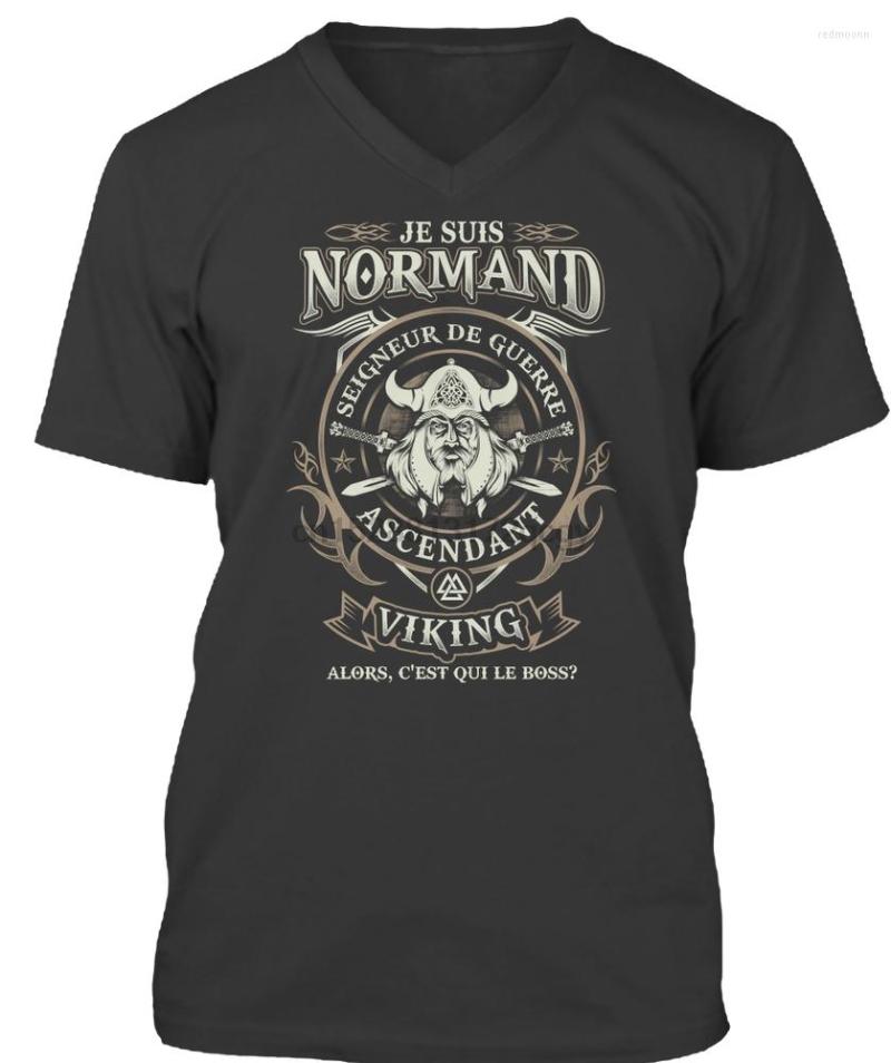 

Men's T Shirts Men Shirt JE SUIS NORMAND VIKING ! Women T-Shirt, Notprint