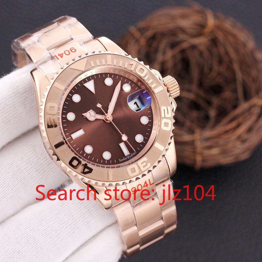 

LLS men's mechanical watch, three pin submarine series, casual and fashionable, fully automatic mechanical movement, sapphire mirror surface, diameter 42mm,hh