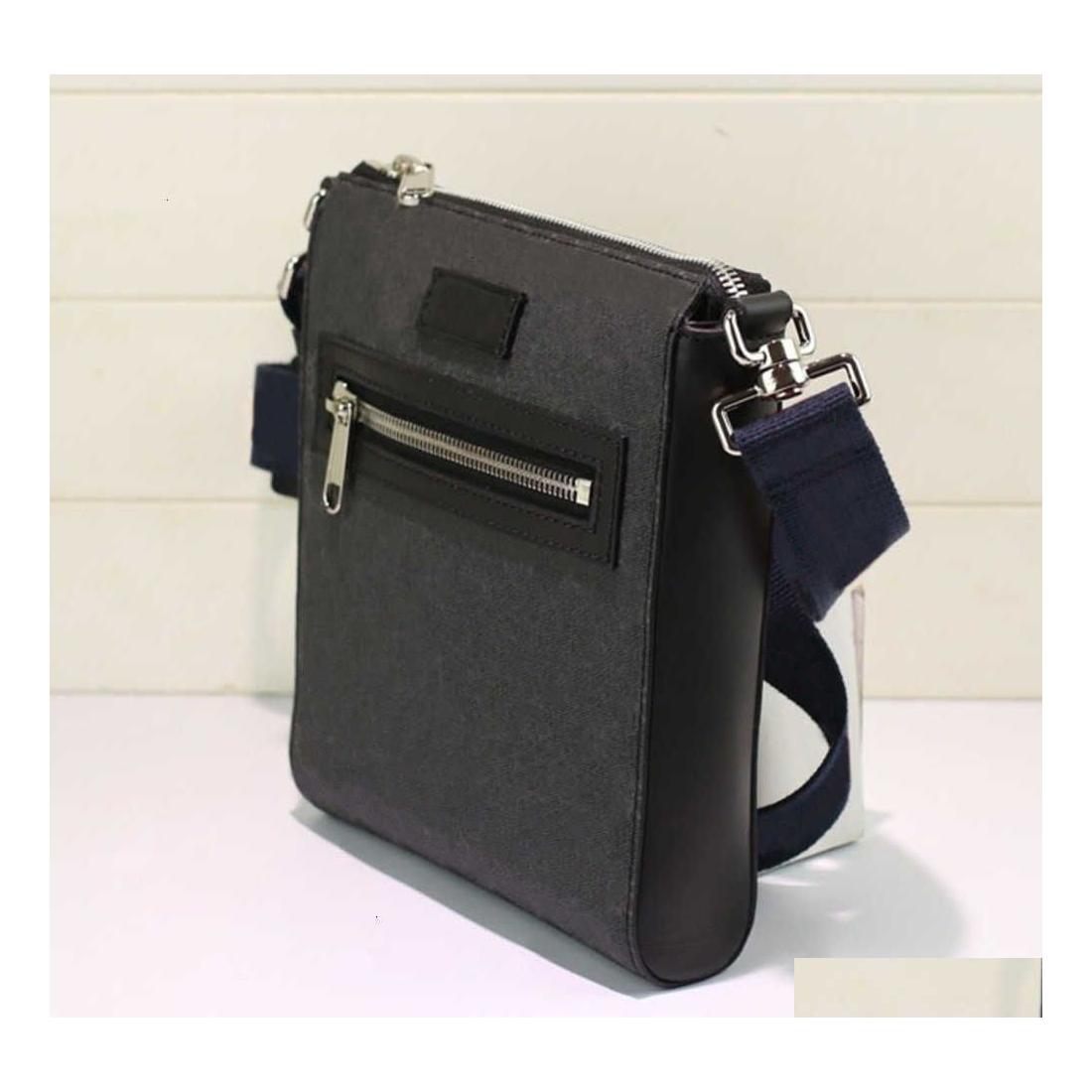 

Messenger Bags Designer Pouch Men Shoder Bag Luxury Pouches Tote Black Web Tiger Snake Handbags Wallet Totes Crossbody Purse Lady Ha Dhpqe, #01 black web - 21cm(hot selling)