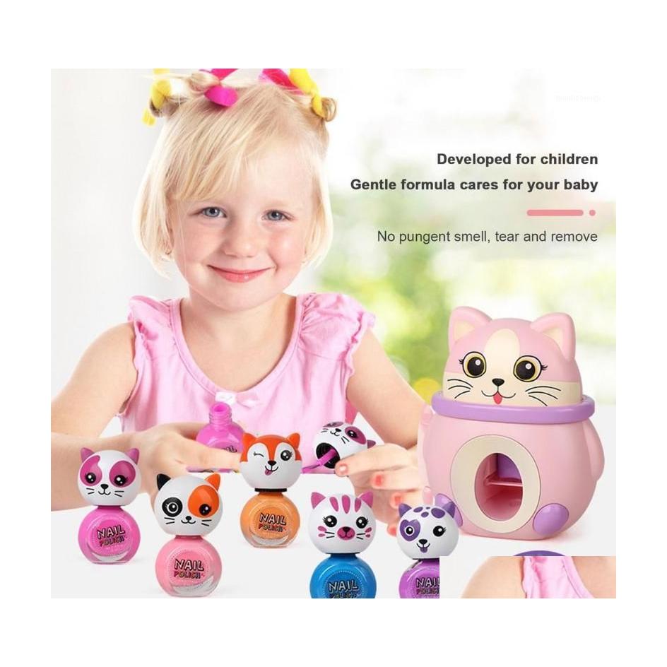 

Nail Art Kits Care Play Set Pretend Stamper Kit For Kids Completely Nontoxic And Safe Children Provide Creativity Drop Delivery Heal Dhkox