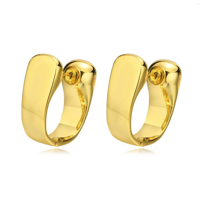 

Hoop Earrings Women Huggies Earring High Polish Geometric Statement Jewerlry