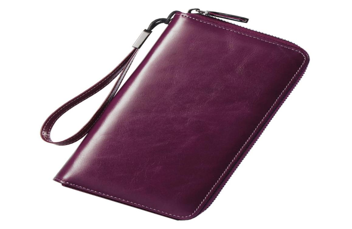 

Dante couple ing first layer cowhide long money bag multifunctions European style men or women wallet7979007