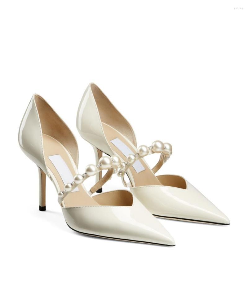 

Dress Shoes London Aurelie 85 Patent Leather Pumps, Picture shown