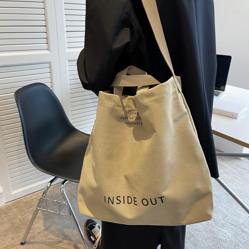 

Evening Bags 2023 Large Capacity Handbags Women Canvas Shoulder Bag Fashion Big Tote Casual Design Woman's, Green