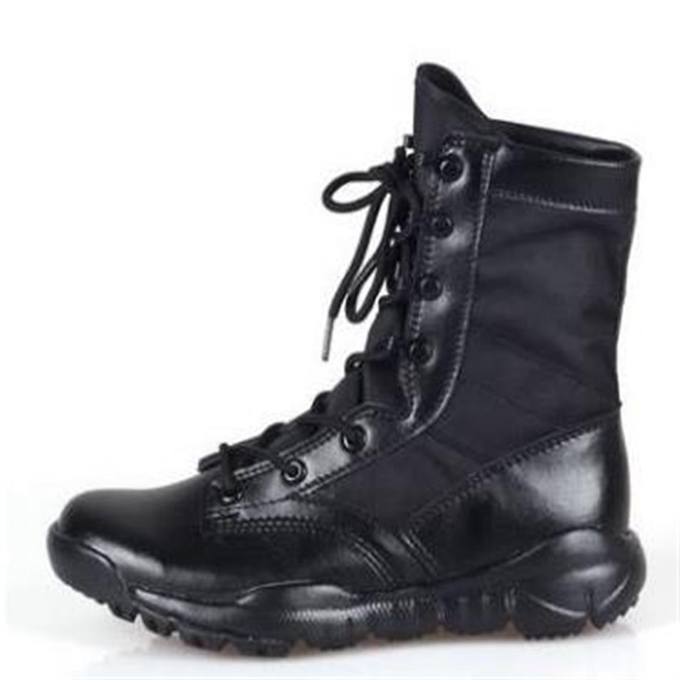 

high quality 2017 New Army Boots Mens Tactical Boots Shoes Desert Outdoor Hiking Leather Boots Military Enthusiasts Combat Sho273s