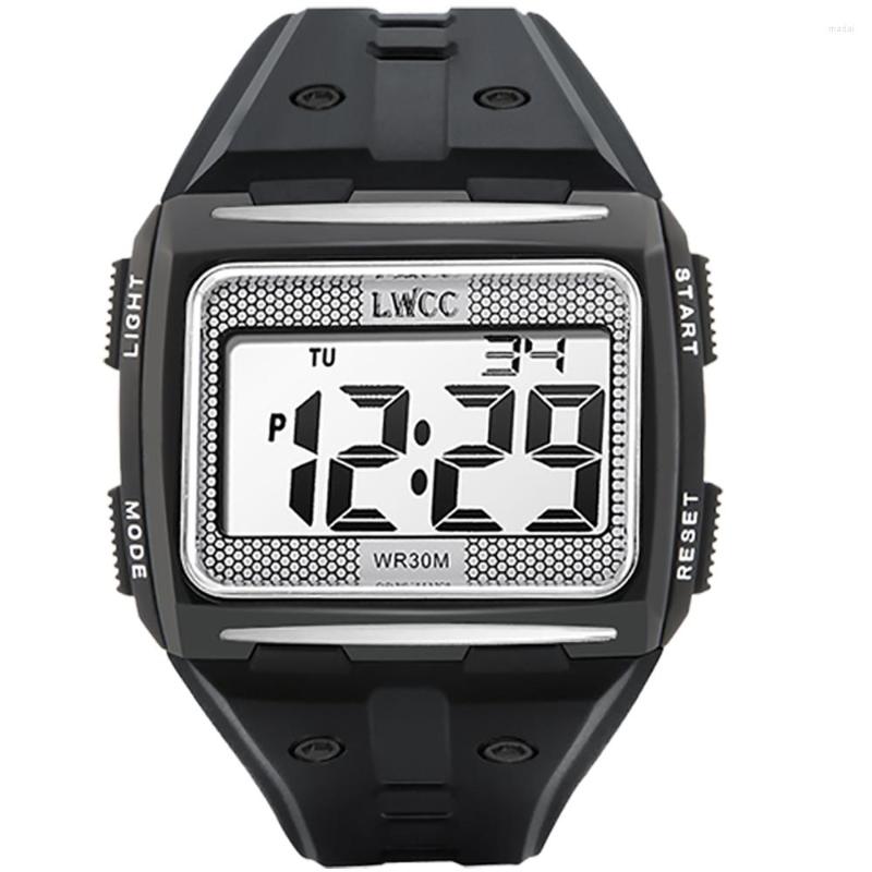

Wristwatches Fashion Trend Military Sports Watch For Men Girl Boy Kids Digital Watches 5ATM Waterproof Big Numbers Easy Read Electronic, 809-black rose