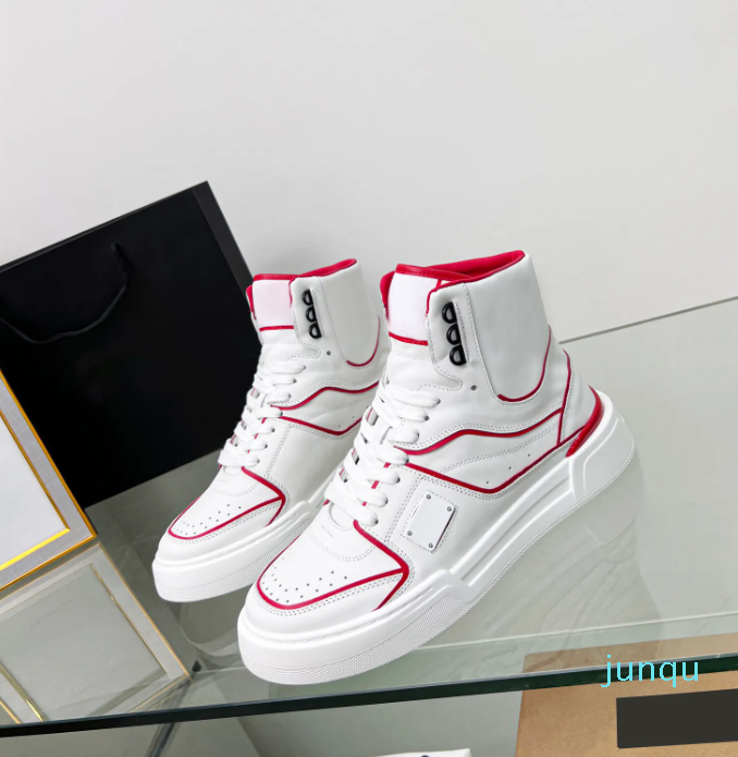

2023 designer sneakers shoes Outdoor Sports Calfskin White Leather Casual Walking, #5