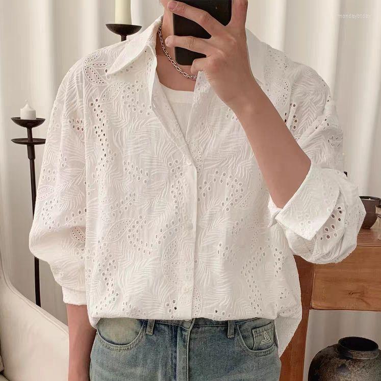 

Men' Casual Shirts DC5371 Fashion Men' 2023 Runway Luxury European Design Party Style Clothing, Picture shown