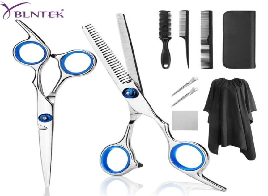 

YBLNTEK 79 PCS Professional Hairdressing Scissors Kit Cutting Tail comb Cape Cutter Comb 2201216069667