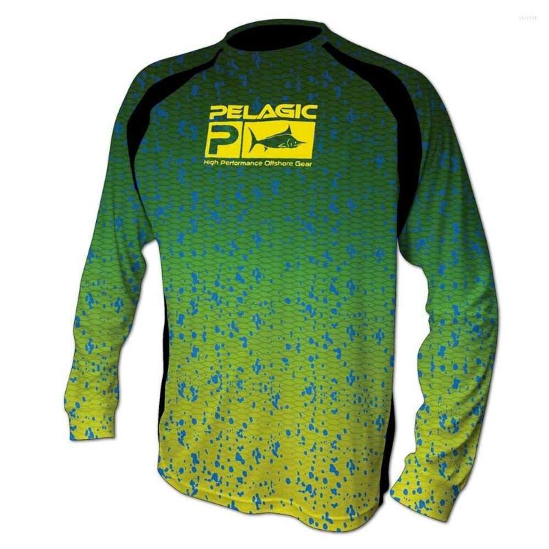 

Hunting Jackets Pelagic Gear Fishing Shirts Long Sleeve Sun Dresses Uv Protection Jersey Upf 50 Clothes Breathable Angling Clothing Camisa, 10