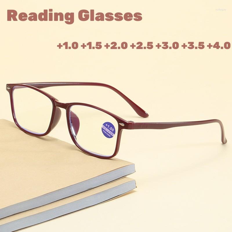

Sunglasses Retro Anti-blue Light Ultralight TR90 Presbyopia Farsight Eyewear For Elderly Reading Glasses HD Lens Vintage Women Eyeglasses