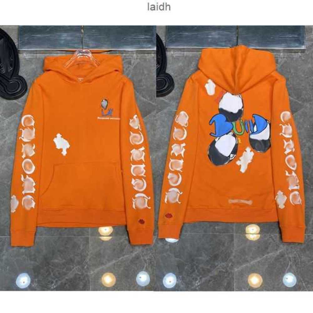 

Luxury Jackets Fashion Chrome Men's Sweatshirts Women Heart Classic Hoodies Zipper Hooded Sweater Designer Cross Pullover Sanskritvkc4