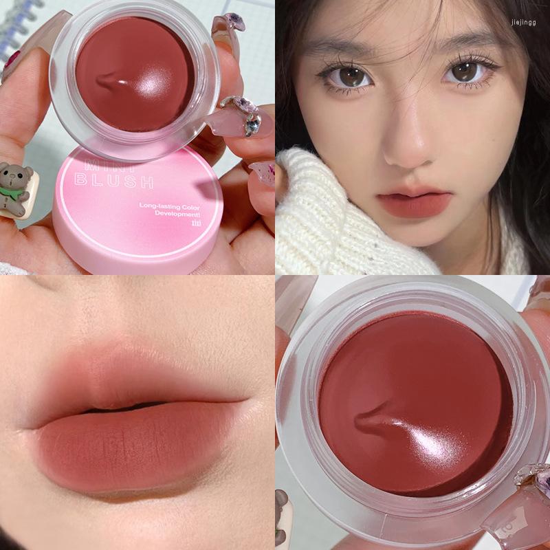 

Lip Gloss 3 Colors Mousse Matte Canned Mud Velvet Lipstick Long Lasting Glaze Women Cheek Makeup Cosmetics, 01-cappuvini-5g