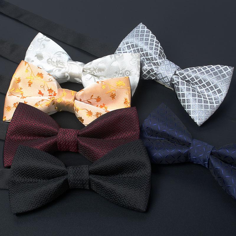 

Bow Ties Solid Fashion Bowties Groom Men Kids Formal Colourful Flower Cravat Gravata Male Marriage Butterfly Wedding TiesBow