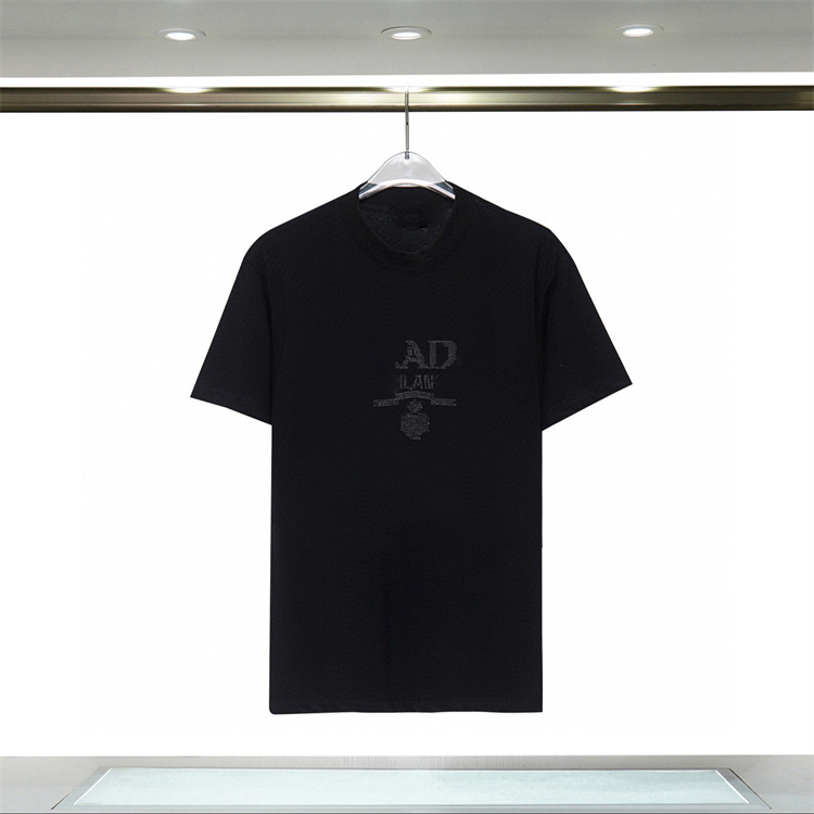 

Mens Letter Print T Shirts luxury Black Fashion Designer Summer High Quality Top Short Sleeve Size M-3XL L8