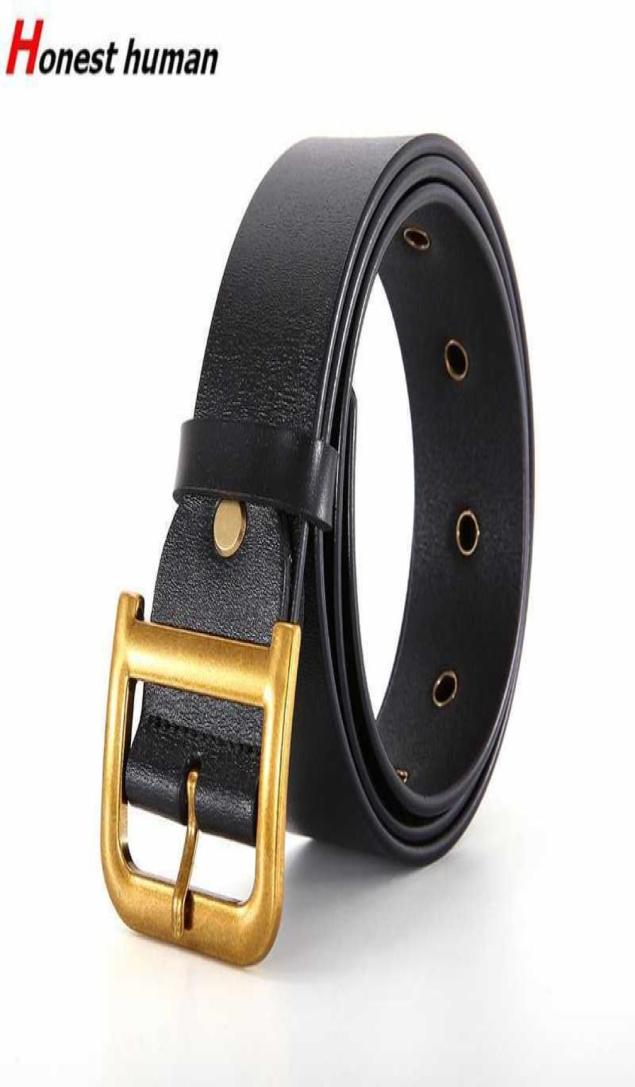 

Belts Designer belt women luxury genuine leather belt with Dshaped buckle coat skirt width Decorative belt ceinture femme cummerb6961348, Black