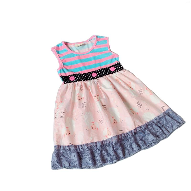

Girl Dresses 2023 Baby Floral Flower Boutique Infants Toddler Kids Ruffles Big Princess CottonFrocks