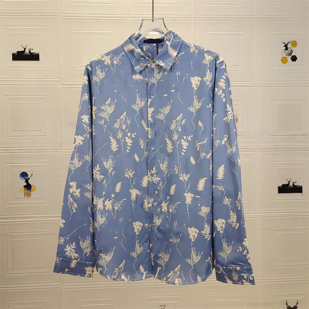 23SS marque de vêtements pour hommes européens et américains chemise designer mode luxe rétro imprimé Medusa Hawaii une variété de style chemise