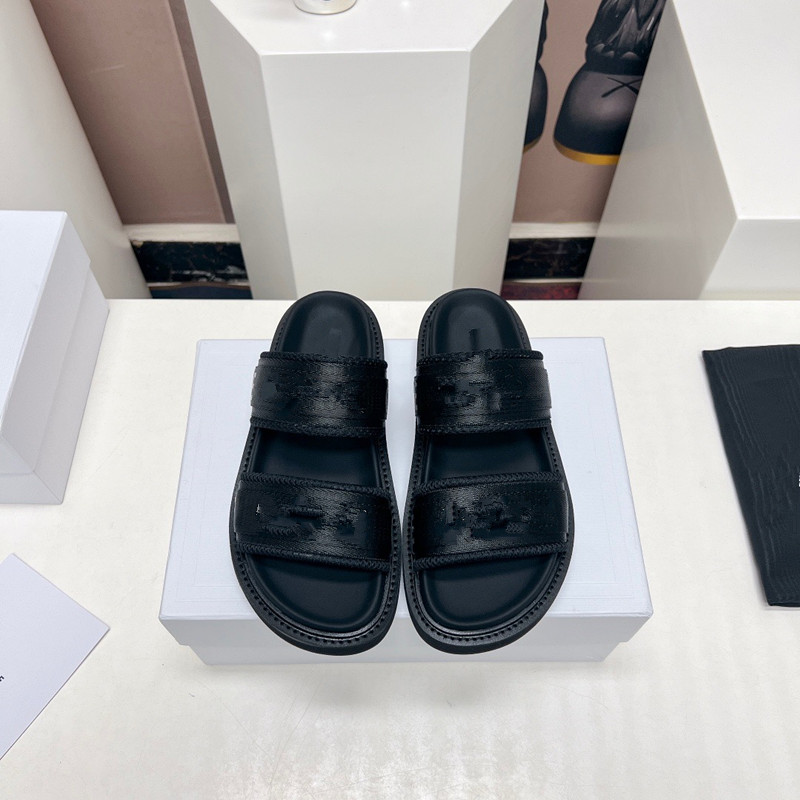 

Beach slippers fashion Thick bottom designer Women Shoes Cartoon Alphabet lady Platform Leather Heels Slides sexy High Sandals 0426, 02