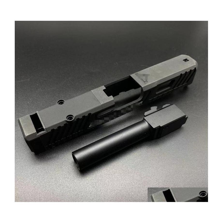 

Tactical Accessories Kublai P3 Tti Cnc Metal Decoration Slide With Outer Barrel Tube Type For We G19 Toy Gel Blaster Drop Delivery S Dhgau