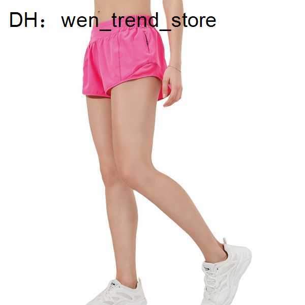 

Designers Lululemens Womens Yoga Shorts Fit Zipper Pocket High Rise Quick Dry Lulus Lemon Train Short Loose Style Breathable Gym Quality 05 5 U642