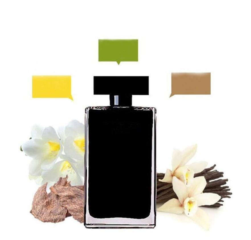 

Factory direct 2 different perfume rose red and black bottle Attractive fragrance for women long lasting time Fast Delivery3231936