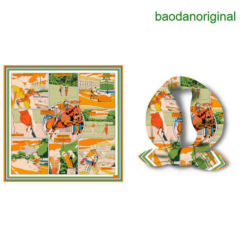 

Hemres Designer Scarves Sunscreen and Sunshade Small Summer Outdoor Thin Neck Protection Uv Resistant Imitation Silk Printed Square Scarf ZW66