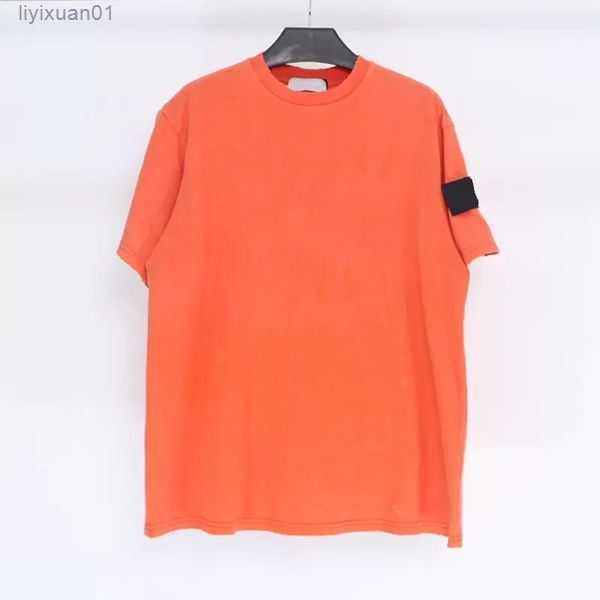 

Designer Brand Topstoney Men's Shirs Versized Shir Women Fashion Coon Summer Sones and Shor Sleeve Tide Sone Men Mulicolor Top Asian Size 1 03RB