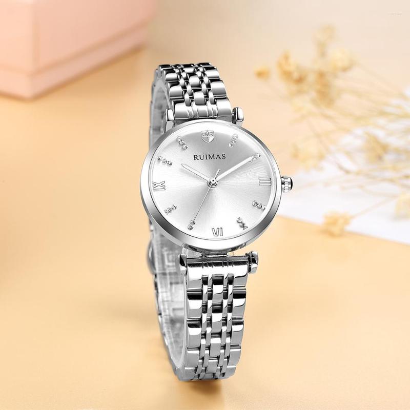 

Wristwatches Small Wrist Watch For Women Luxury Elegant Fashion Dress Quartz Watches Ladies Casual Accessories Female Gift, Rg