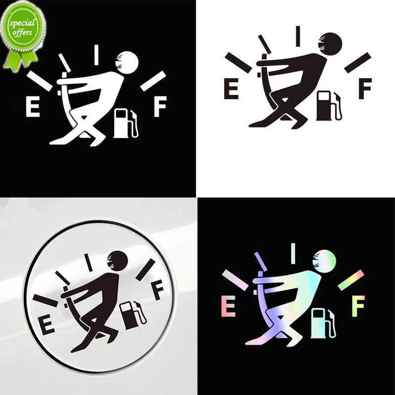 

New 2023 Funny Car Sticker Pull Fuel Tank Pointer To Full Hellaflush Reflective Vinyl Car Sticker Decal Wholesale New, Customize