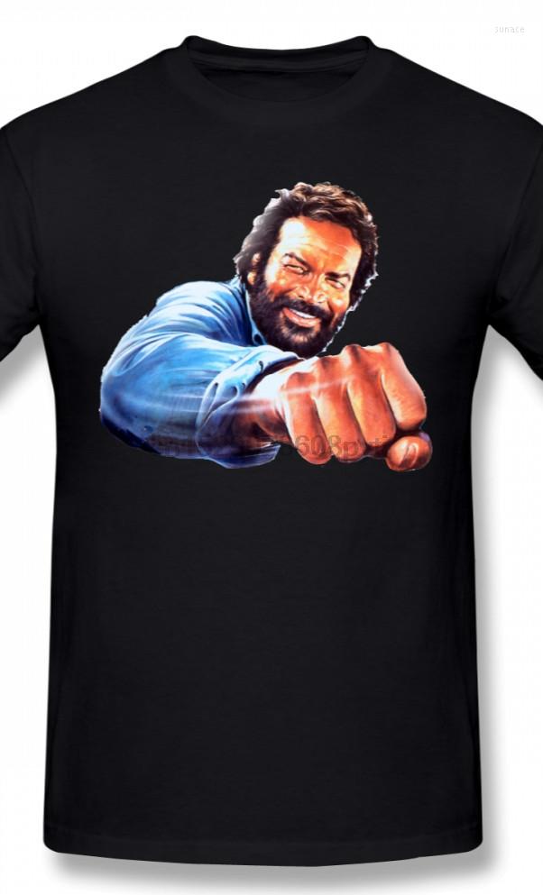 

Men's T Shirts Bud Spencer Shirt Print Beach Cotton Tee Cute 5X Male Short Sleeves Tshirt, Notprint