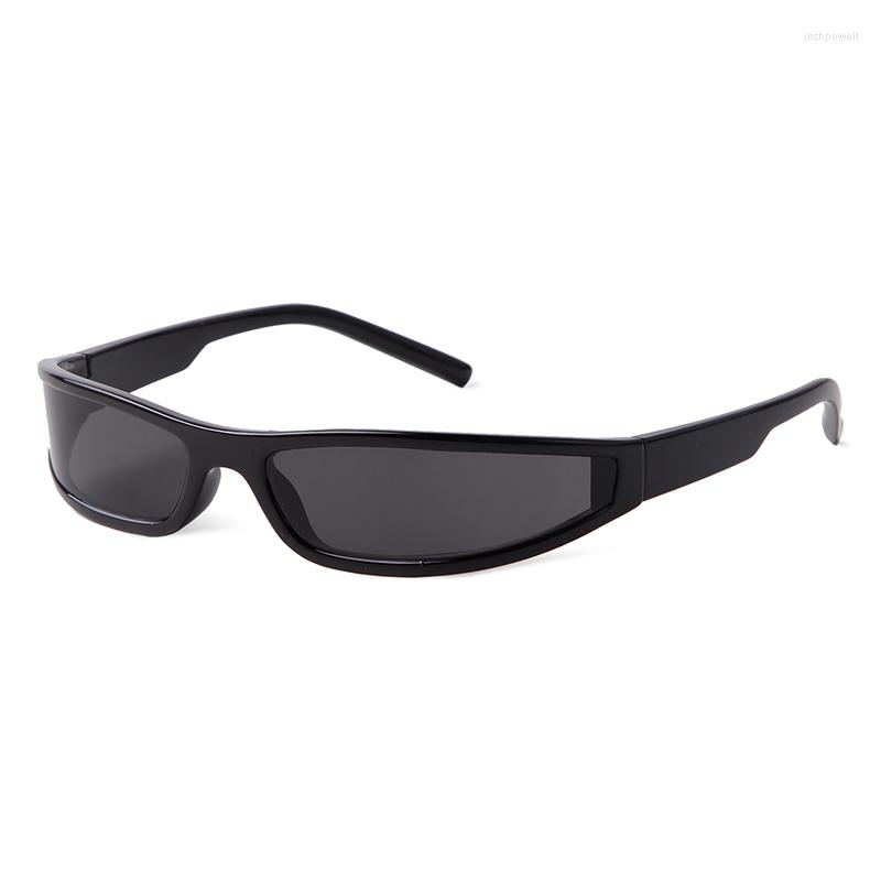 

Sunglasses Fashion Mirror Sport Women Men Y2K Rectangle Narrow Shade Eyewear Male Punk Cycling Driving Sun Glasses Female UV400